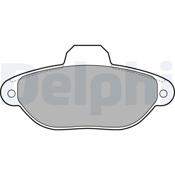 DELPHI LP2013 set placute frana,frana disc