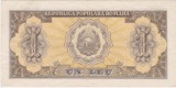 Romania 1 leu 1952 - seria rosie V10 114091