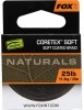 Fir textil cu camasa,pt. monturi Fox Edges Naturals Coretex Soft 25 Lbs. / 20 M