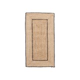 Cumpara ieftin Covoras iuta natur negru Ankit 60X90 cm