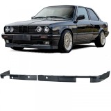 Set de garnituri pentru bara de protectie fata dreapta stanga negru lucios, potrivit pentru BMW Seria 3 E30 87-94 Performance AutoTuning