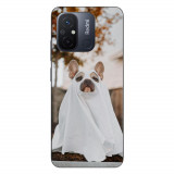 Husa compatibila cu Xiaomi Redmi 12C Silicon Gel Tpu Model Halloween Catel Costum Fantoma