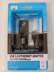 Adaptor/Placa retea Gigabit usb 3.0 - 10/100/1000Mbps foto