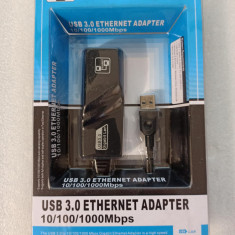 Adaptor/Placa retea Gigabit usb 3.0 - 10/100/1000Mbps