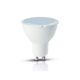 Bec LED Spot Novelite 5W, GU10, 6400K, Lumina Rece, 400lm, Unghi 100&deg;, 57x50mm