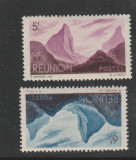 Reunion 1947-Vederi,MNH,Mi.322-323, Protectia mediului, Nestampilat