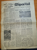 Ziar Sportul, 30 Martie 1984, Italia-Romania 1-2, Fotbal, Motociclism Sinaia. Revista Veche