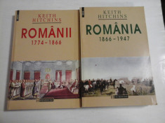 ROMANII 1774-1866 * ROMANIA 1866-1947 - KEITH HITCHINS foto