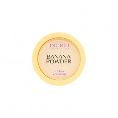Pudra compacta Banana Powder Ingrid Cosmetics, 8 g