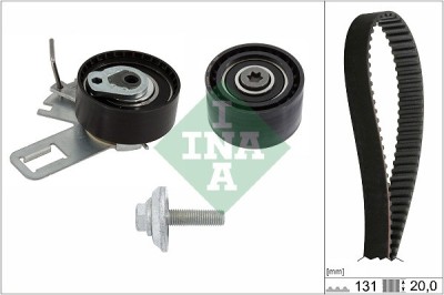 INA 530 0760 10 Set curea de distributie foto