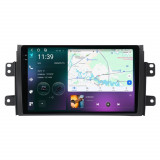 Navigatie dedicata cu Android Fiat Sedici 2006 - 2015, 12GB RAM, Radio GPS Dual