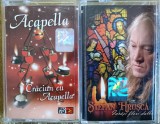 2 Casete cu muzică de Iarnă , Crăciun , Ștefan Hrușcă , Acapella