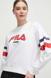 Fila bluza femei, culoarea alb, cu imprimeu