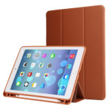 Cumpara ieftin Husa protectie din piele ecologica pentru iPad Pro 10.5 (2017), maro