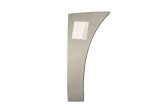 Segment reparatie aripa fata Fiat Bravo (198), 02.2007-2014, montare fata, dreapta, inferior, spate; galvanizat, RapidAuto, Rapid