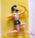 FIGURINA BIBELOU CRISTAL STICLA DE MURANO ZODIA SAGETATOR