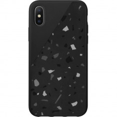 Husa Capac Spate Clic Terrazzo, calitate super premium, Negru APPLE iPhone Xs Max foto