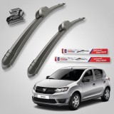 Cumpara ieftin Ștergătoare Dacia Sandero II (2012&ndash;2020) TeamCar&reg; &ndash; Set față Flat