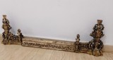 Un superb decor pentru șemineu din bronz Baroc