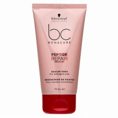 Schwarzkopf Professional BC Bonacure Peptide Repair Rescue Sealed Ends fluid pentru varfuri despicate 75 ml foto