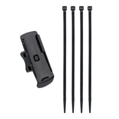 Suport bicicleta pentru GPS Garmin eTrex 30/eTrex 20/eTrex 10, Kwmobile, Negru, Plastic, 55031.01 foto