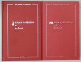 ANNA KARENINA de LEV TOLSTOI , VOLUMELE I - II , 2023, EDITIE CARTONATA * MINIMA UZURA A COPERTEI