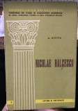 Nicolae Balcescu/ A. Otetea