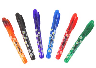 Set pixuri cu gel pentru realizarea tatuajelor, 6 elemente, Lean 12726 foto