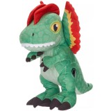 Jucarie din plus Dilophosaurus, Jurassic World, 30 cm, Play By Play