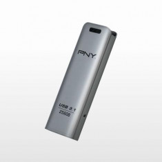 Stick USB PNY Elite Steel, 256GB, USB 3.1 (Argintiu)