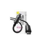 Baseus Tungsten Gold USB-C USB-C k&aacute;bel 240W 1m (fekete)
