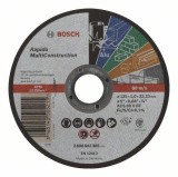 Bosch Disc de taiere drept Rapido Multi Construction ACS 60 V BF, 125mm, 1.0mm ProAdvanced PowerfulTools
