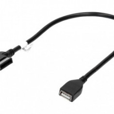 Adaptor Auxiliar USB A soclu, MMI 3G mufa Audi, Seat, Skoda, VW