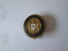 Rara! Insigna regalista Asociatia Avocatilor si Magistratilor(nr.373) frumoasa