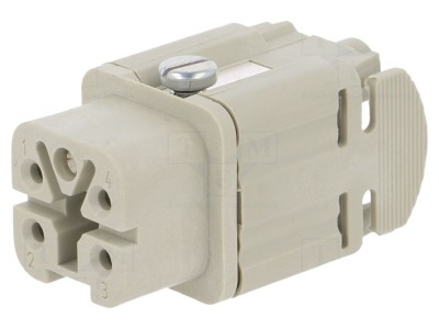 Conector HDC mamă 5P 4PE 23A foto