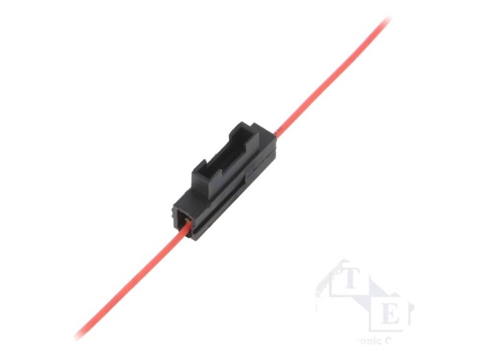 Clemă Siguranțe Auto 19mm 5A Roșu