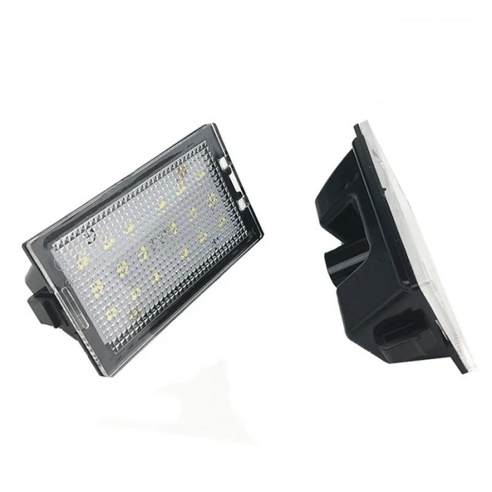 Set 2x lampi LED numar pentru Land Rover Discovery 3 4 Freelander 2 Rang Rover Sport L320