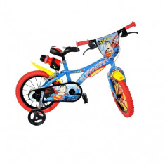 Bicicleta copii 16" Superman PlayLearn Toys