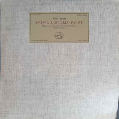 Disc vinil, LP. Trois Ballets: Sylvia, Coppelia, Faust-Orchestre De L'Association Des Concerts Colonne, Pierre D