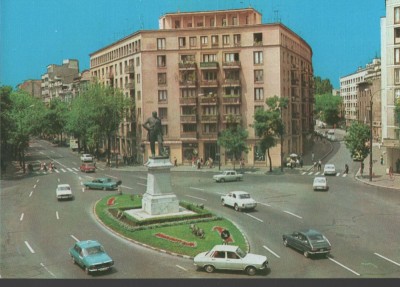 CPI B 11733 CARTE POSTALA - BUCURESTI. PIATA &amp;quot;MIHAIL KOGALNICEANU&amp;quot;, AUTOTURISM foto