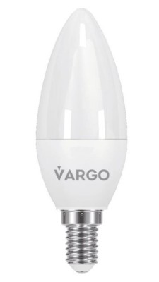 Bec Led C37, 5W, E14, 4000 K lumina neutra, 665 Lm V-110522 VARGO Innovative ReliableTools foto