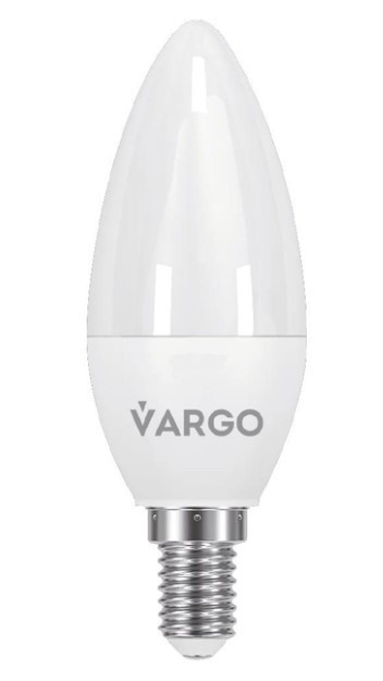 Bec Led C37, 5W, E14, 4000 K lumina neutra, 665 Lm V-110522 VARGO Innovative ReliableTools