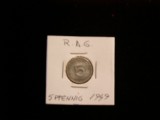 C50 - Moneda foarte veche - Germania Democrata DDR - 5 pfennig - 1949, Europa