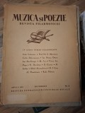 Muzica și Poezie Revista Filarmonicei - Anul I Nr.2 Decembrie 1935