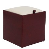 TABURET BOX - IMITATIE PIELE - CORP VISINIU/CAPAC DIVERSE CULORI - Roz 21896