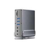 Hub USB C 16 &icirc;n 1 Dual 4K HDMI, 7 USB, 100W PD, Ethernet