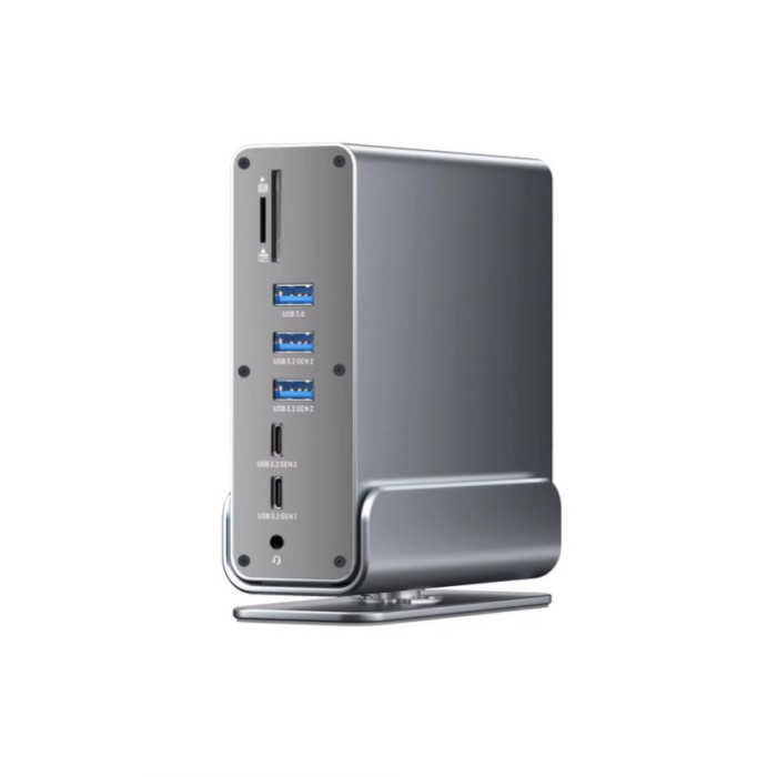 Hub USB C 16 &icirc;n 1 Dual 4K HDMI, 7 USB, 100W PD, Ethernet