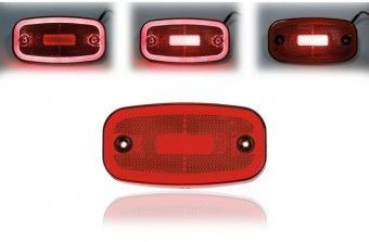 Lampa pozitie spate cu semnalizare BK-193Rosie foto
