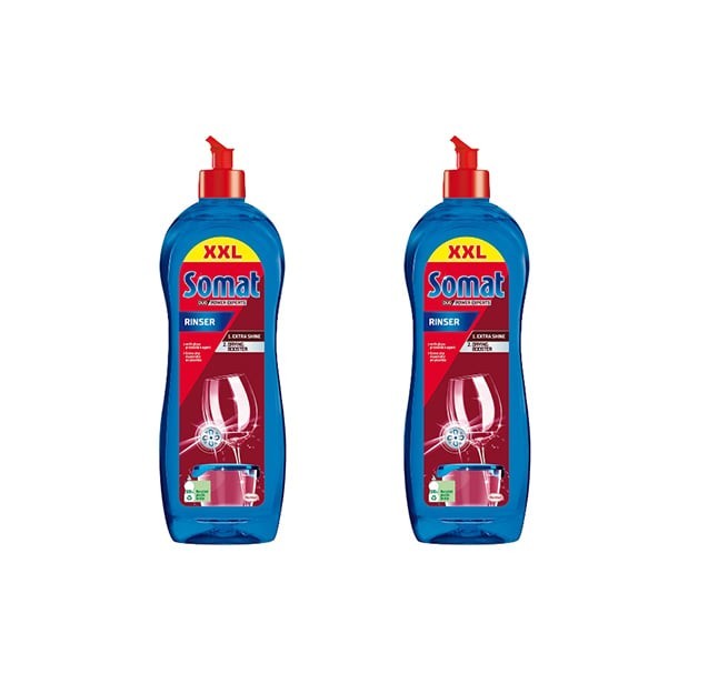 Somat Solutie Clatire Masina de Spalat Vase, Pachet 2X 750 ml