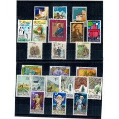 Liechtenstein 1986 - Set timbre neuzate, serii